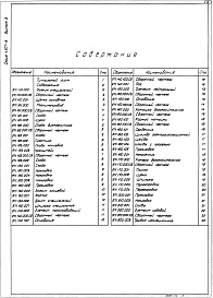 Состав альбома. Серия 4.507-8 СпециальныеВыпуск 3 Узлы и детали общего применения 