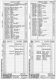 Состав альбома. Серия 5.903-3 ВакуумныеВыпуск 1-7 Рабочие чертежи узлов и детелей. Вакуумный деаэратор ДВ-150 с охладителем - выпара 0BB-I6