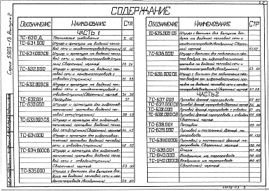 Состав альбома. Серия 5.903-13 ИзделияВыпуск 2 Дренажные узлы. Рабочие чертежи Части 1, 2