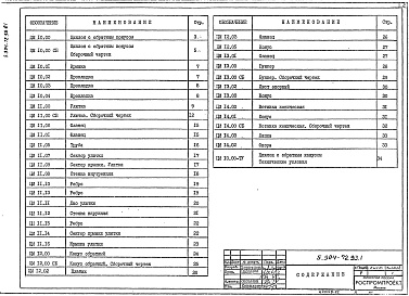 Состав альбома. Серия 5.904-72.93 ЦиклонВыпуск 1 Циклон. Технические условия. Рабочие чертежи