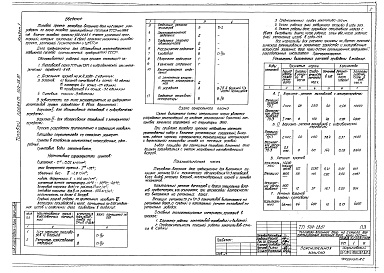 Состав фльбома. Типовой проект 509-28.87Альбом 1 Общая пояснительная записка. Технология производства      