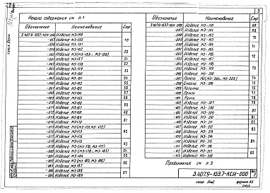 Состав альбома. Серия 3.407.9-153 УнифицированныеВыпуск 7 Стальные изделия. Рабочие чертежи