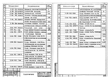 Состав альбома. Серия 3.503-49 УстоиВыпуск 0 Материалы для проектирования. Элементы и узлы. Рабочие чертежи