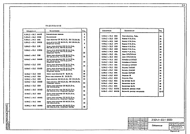 Состав альбома. Серия 3.504.1-23 Набережные Выпуск 1 Сваи-оболочки СОН. Рабочие чертежи 