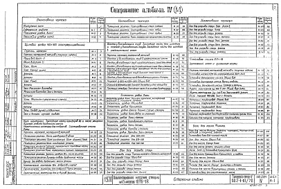 Состав фльбома. Типовой проект 902-1-10/70Альбом 4 Нестандартизированное оборудование  