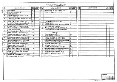 Состав альбома. Типовой проект 902-1-79.83Альбом 4 Строительные решения. Подземная часть (открытый способ в сухих и мокрых грунтах)   