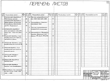 Состав фльбома. Типовой проект 04-09-43Альбом 3 Автоматизация установки для вспучивания перлита (Н4469). Автоматизация дробильно-сортировочного отделения и приемного устройства со складом кускового сырья (Н4470)