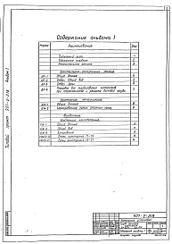 Состав альбома. Типовой проект 907-2-218 Альбом 1 Техно-рабочий проект ствола и фундамента (ТРН 2602-АР, ТРН 2603-КЖ)