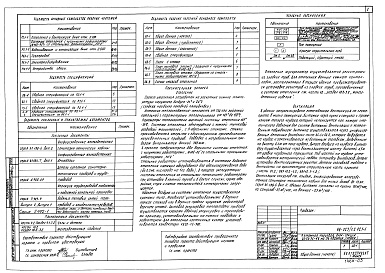 Состав альбома. Типовой проект 88-023/1.2Альбом 7 Отопление и вентиляция выше отметки 0.000 (2.1-1)