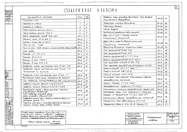 Состав фльбома. Типовой проект 264-13-87сАльбом 1 Архитектурно-строительные чертежи