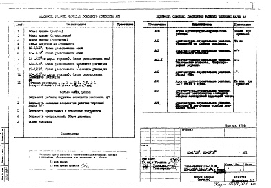 Состав альбома. Типовой проект П3-1/16-П3-2/16АС 1 Архитектурно-строительные решения. Фундаменты на свайном основании