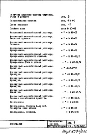 Состав альбома. Типовой проект П3-1/16-Часть 1-АС Архитектурно-строительные чертежи Раздел 1.0.1 В Монтажные чертежи подземной части здания (верхний ростверк)