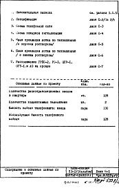 Состав альбома. Типовой проект П3-1/16-Часть 5-С Связь и сигнализация Раздел 1.Х.1