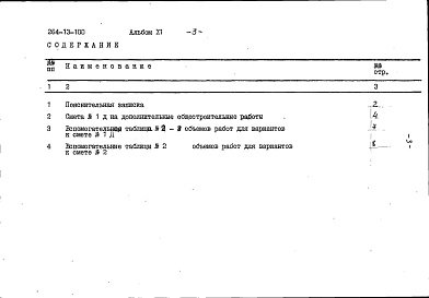 Состав фльбома. Типовой проект 264-13-100Альбом 11 Сметы, дополнительный альбом к мероприятиям, повышающим тепловую защиту здания