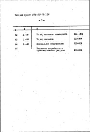 Состав альбома. Типовой проект 272-20-141.84Альбом 2 Сметы часть 1 книга 1