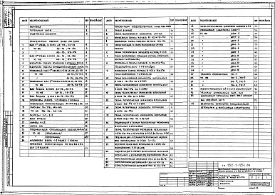 Состав фльбома. Типовой проект П-1-728Альбом 18 Архитектурные решения, конструкции железобетонные выше отм.0.000