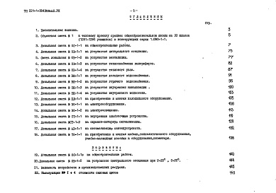 Состав альбома. Типовой проект 221-1-384.85Альбом 7 Сметы