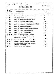 Состав альбома. Типовой проект 222-9-88Альбом 4  Сметы    