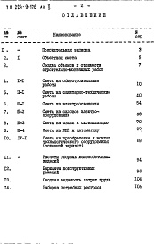 Состав альбома. Типовой проект 224-9-176Альбом 2  Сметы     