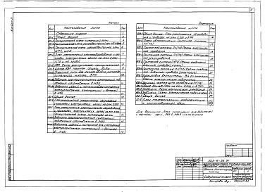 Состав альбома. Типовой проект 503-9-28.91Альбом 3 Силовое электрооборудование. Электроосвещение. Автоматизация отопления и вентиляции. Автоматизация внутреннего водопровода и канализации. Связь и сигнализация