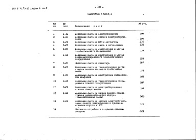 Состав фльбома. Типовой проект 503-4-70.13.91Альбом 9 Сметы