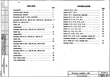 Состав фльбома. Шифр РС5159-73 РаспоркиАльбом 1 Рабочие чертежи