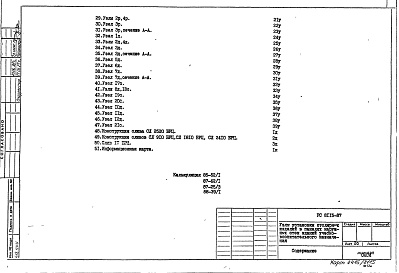 Состав фльбома. Шифр РС8115 УзлыАльбом 1 Рабочие чертежи