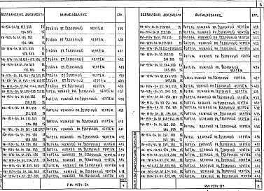 Состав фльбома. Шифр РМ-1974-04 УнифицированныеАльбом 1 Рабочие чертежи