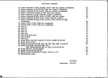 Состав фльбома. Шифр РС4321 МеталлическиеАльбом 1 Рабочие чертежи