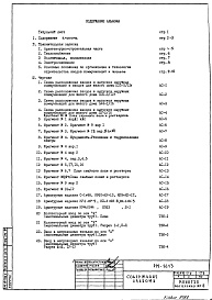Состав фльбома. Шифр РМ-1613 ВводыАльбом 1 Рабочие чертежи