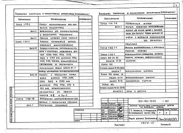 Состав фльбома. Типовой проект 113-126-51.84Альбом 1 Архитектурно-строительные решения