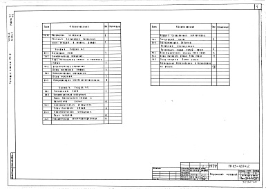 Состав фльбома. Типовой проект 123-028м.2Альбом 7 Электрооборудование. Газовые плиты (часть 4, раздел 4-1)