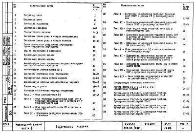 Состав фльбома. Шифр КМС-К1-80 ИзделияЧасть 3 Рабочие чертежи изделий. Общие положения и указания по применению, номенклатура изделий, узлы сопряжений