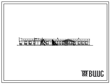 Фасады Типовой проект 213-1-302.85 Детские ясли–сад на 50 мест, объединенные с начальной школой на 80 учащихся. Здание одноэтажное. Стены из крупных легкобетонных блоков.