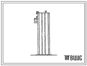 Фасады Типовой проект 902-5-29.86 Башня лифта метантенков объемом 5000 куб.м