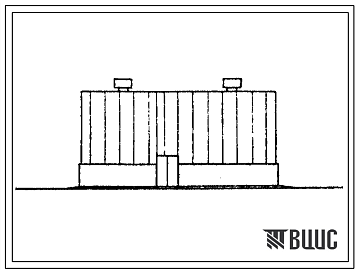 Фасады Типовой проект 902-5-53.88 Инжекторная установка (в ЛМК) для метантенков объемом 5000 куб.м