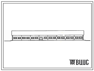 Фасады Типовой проект 801-3-73.12.87 Родильная на 48 коров с ветпунктом (с электротеплоснабжением) Доение - в доильные ведра. Раздача кормов – мобильная. Удаление навоза – транспортерами. Размеры здания - 21x48 м. Расчетная температура: -20, -30°С. Стены - панел