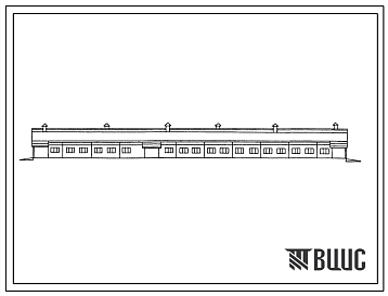 Фасады Типовой проект 801-4-183.13.87 Здание ремонтного молодняка КРС на 250 голов. Для Западной Сибири. Содержание от 6 до 24 месяцев - в секциях с боксами. Раздача кормов - мобильная. Удаление навоза – бульдозером. Размеры здания - 21x66 м. Расчетная температу