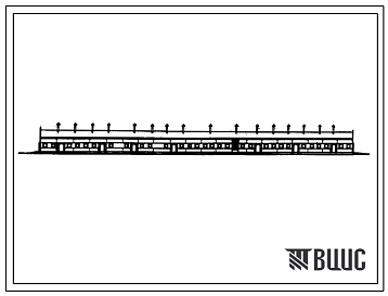 Фасады Типовой проект 801-4-8 Здание для карантирования 700 телят в возрасте от 15 дней до 3-х месяцев