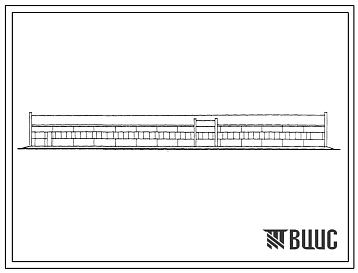 Фасады Типовой проект 801-4-94.85 Здание на 140 мест для телок и быков с 6 до 12-месячного возраста