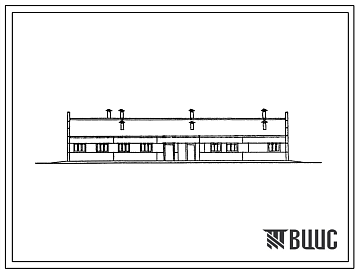 Фасады Типовой проект 801-5-25.85 Доильно-молочный блок на 2 установки УДА-8 типа «Тандем»