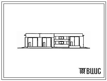 Фасады Типовой проект 801-6-19.86 Кормоприготовительный цех для ферм и комплексов по производству молока на 400-800 коров на базе агрегата АПК-10А (с кормораздатчиками-питателями КТУ-20.000). Размеры здания - 12x18 м. Расчетная температура: -20, -30, -40°С. Стен