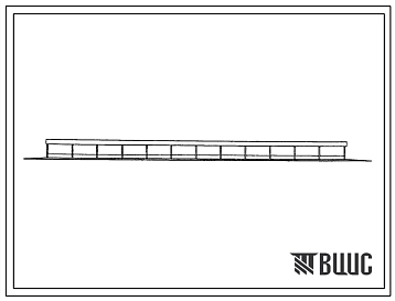 Фасады Типовой проект 801-9-57.89 Теневой навес на 100 коров