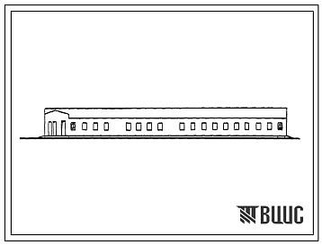 Фасады Типовой проект 802-3-17.13.86 Свинарник- репродуктор на 20 мест опороса и 80 мест воспроизводства