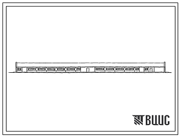 Фасады Типовой проект 802-5-84.13.89 Свинарник-откормочник на 1200 мест