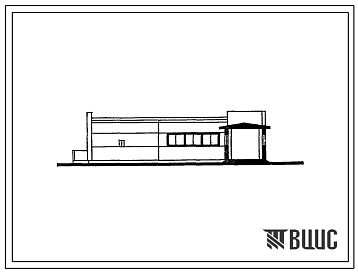 Фасады Типовой проект 802-9-37.83 Здание вынужденного убоя и отгрузки свиней