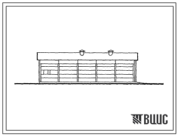 Фасады Типовой проект 802-9-47.85 Корнеплодохранилище емкостью 1000 т.