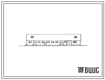 Фасады Типовой проект 817-268.91 Блок производственно-вспомогательных помещений для фермерских хозяйств на 10 дойных коров с законченным производственным циклом