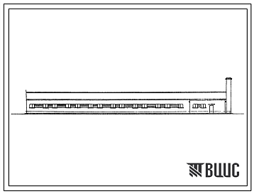 Фасады Типовой проект У.801-2-134.92 Коровник на 25 коров с законченным производственным циклом