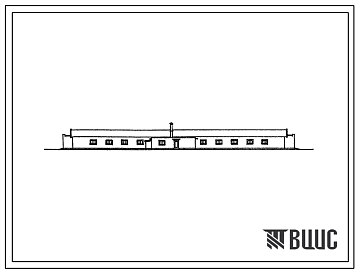 Фасады Типовой проект У.801-4-218.94 Телятник на 200 телят беспривязного содержания (на украинском языке)